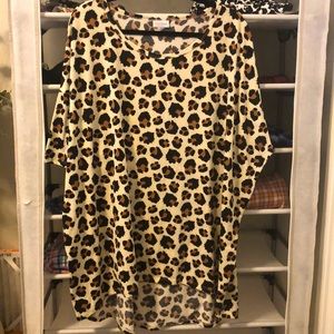 LuLaRoe Animal Print Irma 3X